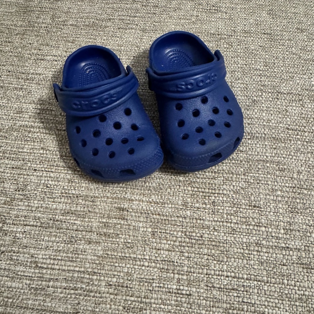 Toddler Crocs- Royal Blue